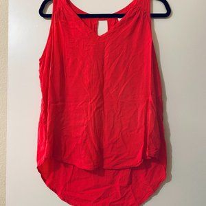 Large Old Navy Pink Casual/Dressy Sleeveless Top